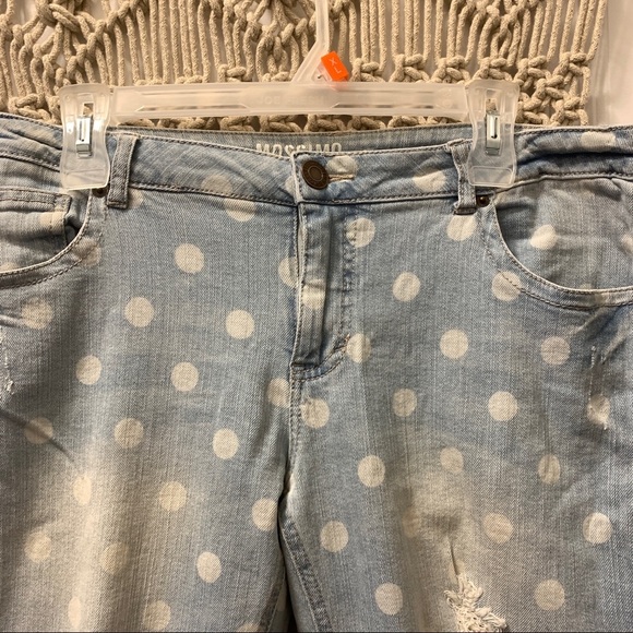 Mossimo polka dot jeans - Picture 2 of 11